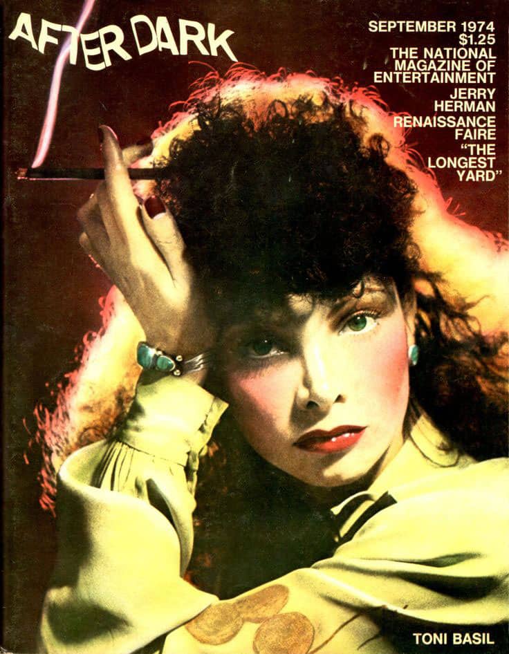 Toni Basil on the cover of After Dark magazine, September 1974